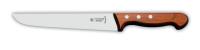 Нож разделочный 4020  с деревянной ручкой, 24 см,  черная рукоятка