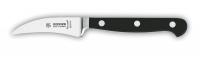 Нож поварской 8240 , узкий, 10 см,  черная рукоятка