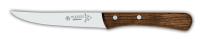 Нож для стейков 8730  с деревянной ручкой, 12 см,  черная рукоятка