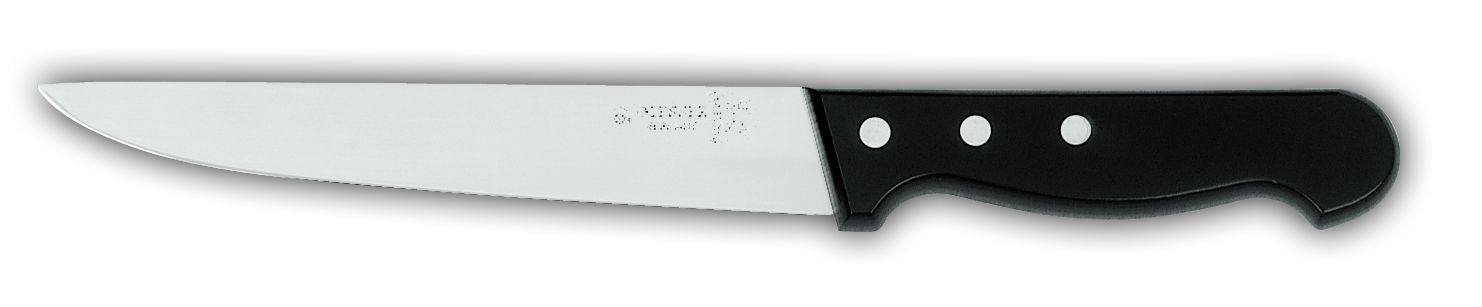 Нож (арт.8380) p 18, 18 см,  черная рукоятка