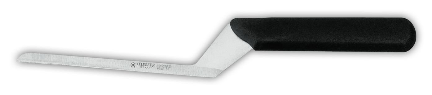 Нож для мягкого сыра 15 см  с белой рукояткой