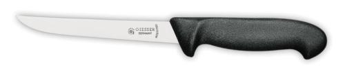 Нож 3196, 15 см,  черная рукоятка
